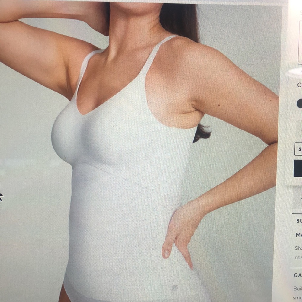 Honey Love Lyft Wear Cami Shape-wear . Size 4X, White #Bridal #Shaping #Contour